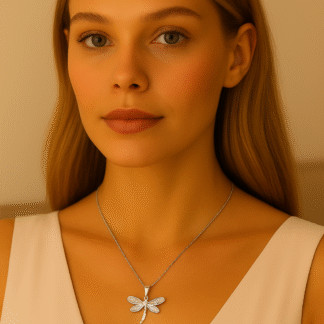 collier petite libellule